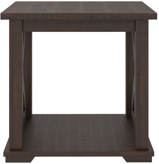 Signature Design by Ashley® Camiburg Warm Brown Square End Table 3