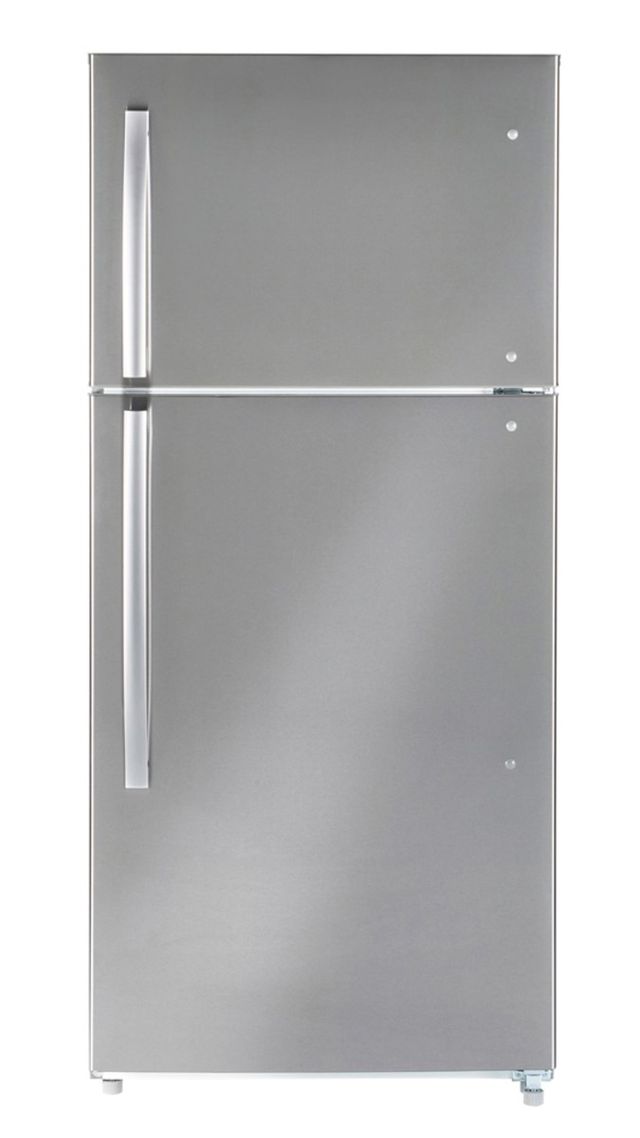 Moffat® 18.0 Cu. Ft. Stainless Steel Top Freezer Refrigerator 9