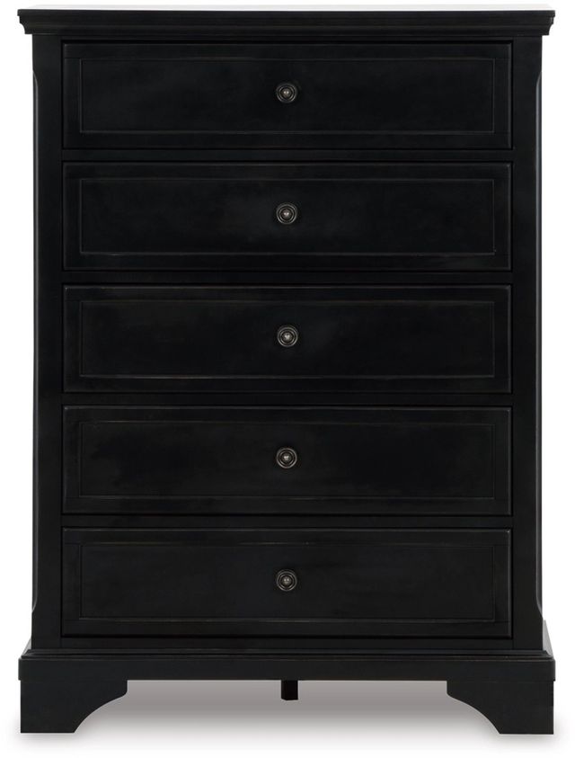 Signature Design by Ashley® Chylanta Black Chest of Drawers-1