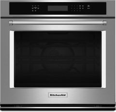 KitchenAid® 30" Stainless Steel Electric Single Oven Built In
