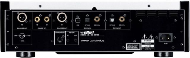 Yamaha® Silver High-Grade CD Player 2