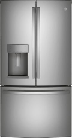 GE® 27.7 Cu. Ft. Fingerprint Resistant Stainless Steel French Door Refrigerator-GFE28GYNFS