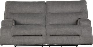 Signature Design by Ashley® Coombs Charcoal 2 Seat Reclining Power Sofa