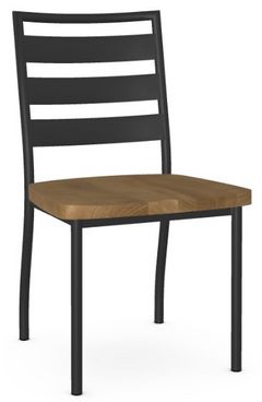 Chaise d'appoint pour salle à manger en bois d'Amisco® Tori