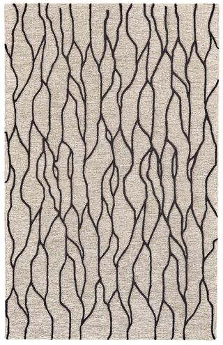 Feizy Enzo Black/Taupe 9'6" x 13'6" Rug