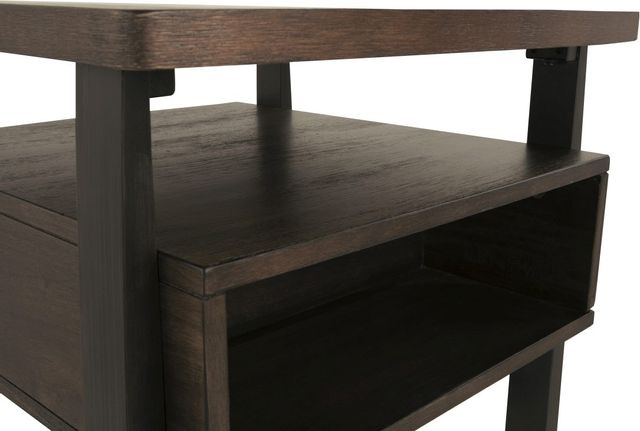 Signature Design by Ashley® Vailbry Brown End Table with USB Ports 6