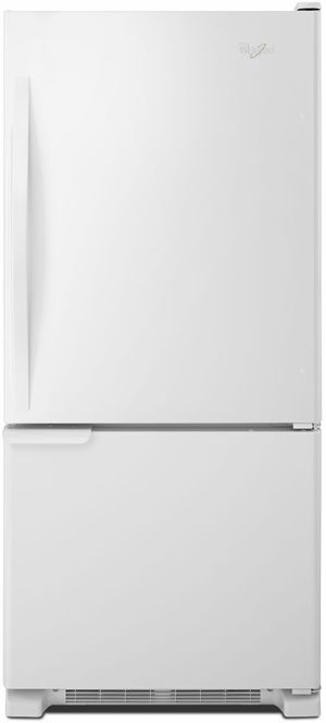 Whirlpool® Gold® 18.7 Cu. Ft. Bottom Freezer Refrigerator-White