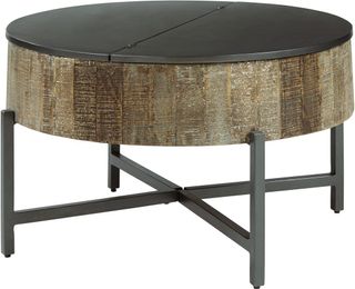 Signature Design by Ashley® Nashbryn Gray/Brown Round Coffee Table