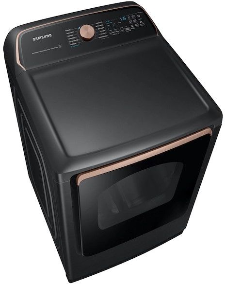 Samsung 7.4 Cu. Ft. Brushed Black Electric Dryer 4