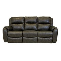 Southern Motion Marquis Slate Power Reclining Sofa with Power Headrest
