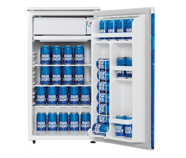 Danby® 3.2 Cu. Ft. White/Bud Light Compact Refrigerator 1