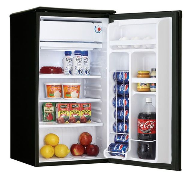 Danby Designer® Series 3.2 Cu. Ft. Black Compact Refrigerator 1