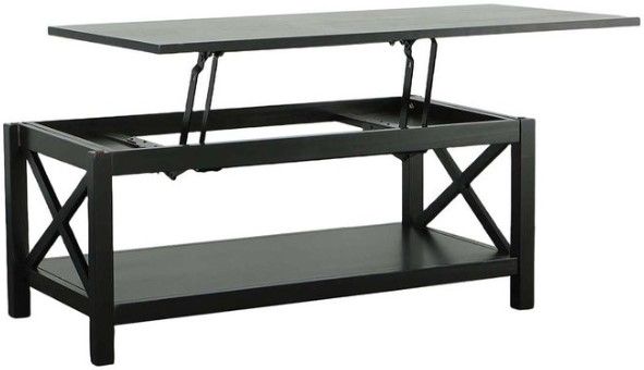 Progressive® Furniture Seascape II 3-Piece Textured Black Living Room Table Set-3