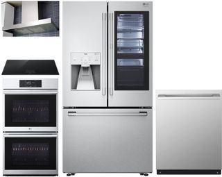 Studio 5-piece Cooktop and Double Wall Oven Kitchen Package (I)