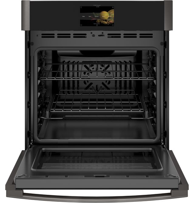 GE Profile™ 27" Black Stainless Steel Electric Built In Single Oven 1