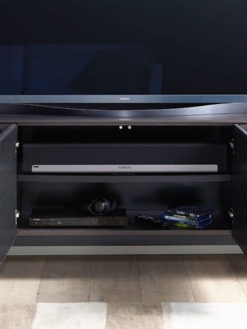 BDI Corridor® Charcoal Stained Ash Media Console 3