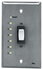 Middle Atlantic Products® Remote Wall Plate Switch with LED Status Indicators
