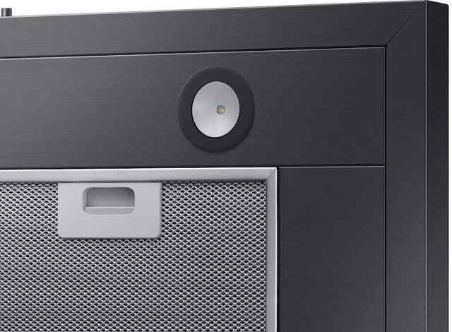 Samsung 30" Fingerprint Resistant Black Stainless Steel Wall Mounted Range Hood 4