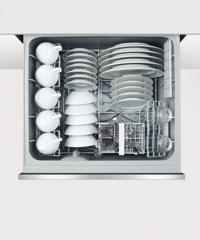 Fisher & Paykel 24" Double DishDrawer™ Dishwasher-Black-1