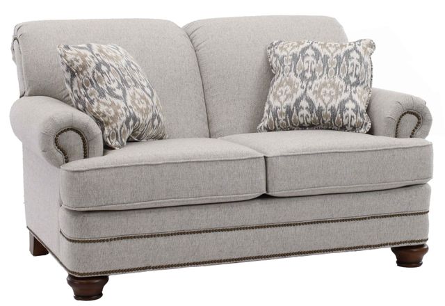 England Furniture Reed Loveseat with Nailhead Trim | Miskelly Furniture