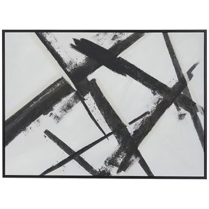 Uma Polystone Abstract Framed Wall Art 65x48