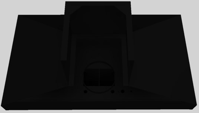 Vent-A-Hood® 48" Black Euro-Style Wall Mounted Range Hood-2
