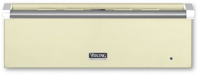 Viking® 5 Series 30" Vanilla Cream Professional Electric Warming Drawer