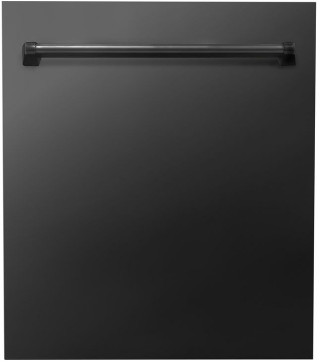 Zline 24" Black Stainless Steel Top Control Built In Dishwasher