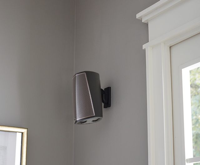 Sanus® Black Universal Speaker Wall Mount 3
