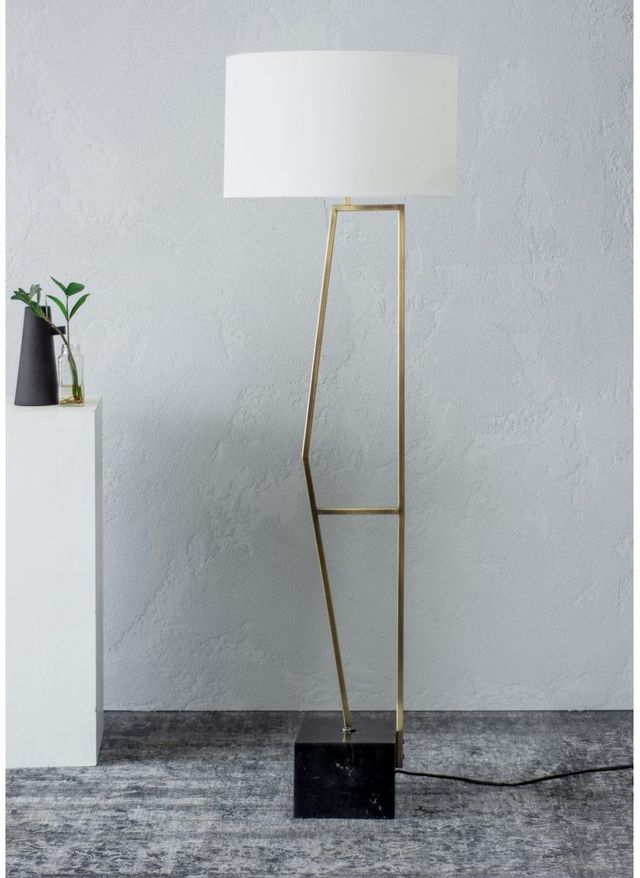 Renwil® Angelov Brass Floor Lamp 3