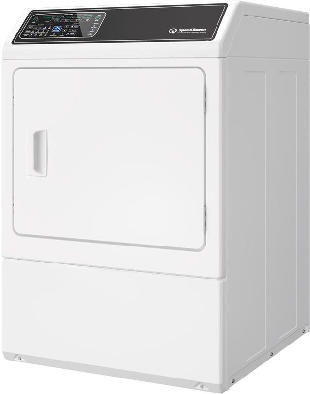 Speed Queen® 7.0 Cu. Ft. White Electric Dryer 5 Year Warranty 2