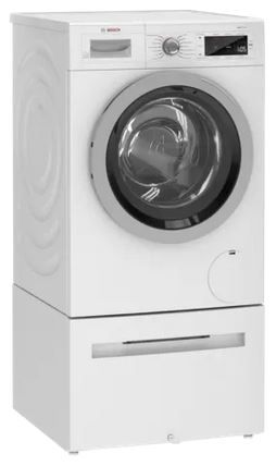 Bosch 500 Series 2.2 Cu. Ft. White Front Load Washer 7
