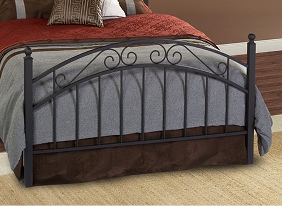 Hillsdale Furniture Willow Textured Black Full Duo Panel Youth Bed 1
