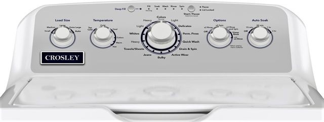 Crosley® 4.2 Cu. Ft. White Top Load Washer 1