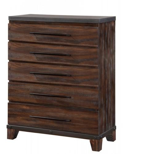Austin Group Forge Chest with Hidden Jewelry Tray-0