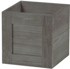 Crate Designs™ Furniture Cube Graphite Finish Accent Table