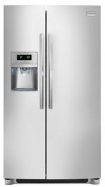 Frigidaire Professional Series 23 Cu. Ft. Counter Depth Side-by-Side Refrigerator-Stainless Steel