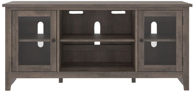 Signature Design by Ashley® Arlenbry Gray Large TV Stand with Fireplace Option 1