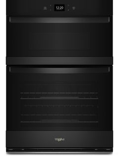Whirlpool® 30" Black Oven/Microwave Combo Electric Wall Oven