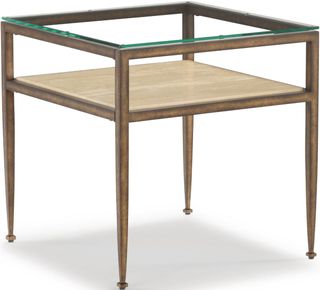Flexsteel® Venice Bronze Lamp Table