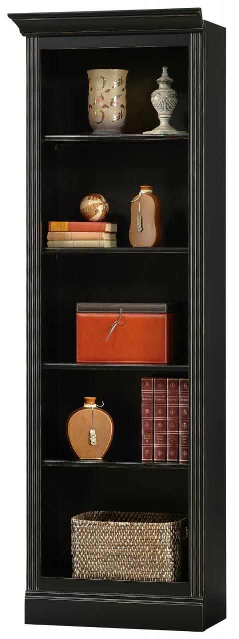 Howard Miller® Oxford Antique Black Left Return Bookcase 0