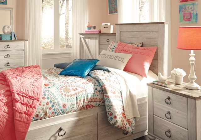 Tête de lit à panneaux simple simple Willowton, blanc, Signature Design by Ashley® 3