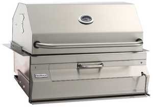 Fire Magic® Charcoal Collection 12 Series Built In Grill-Stainless Steel