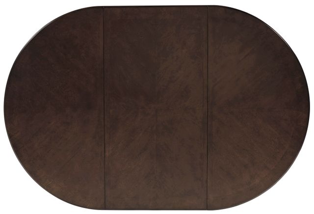 Signature Design by Ashley® Adinton Reddish Brown Oval Dining Room Extension Table 2