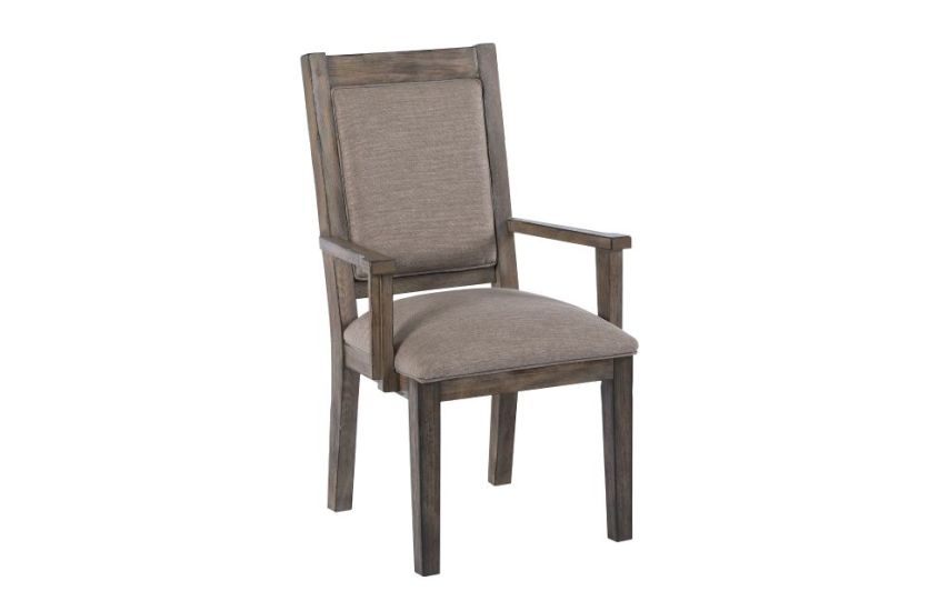 Kincaid Furniture Foundry Brown Upholstered Arm Chair