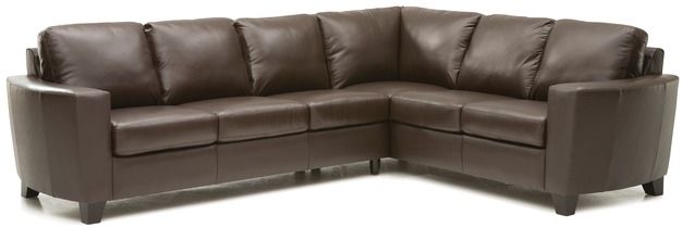 Palliser® Furniture Leeds 2-Piece Brown Sectional