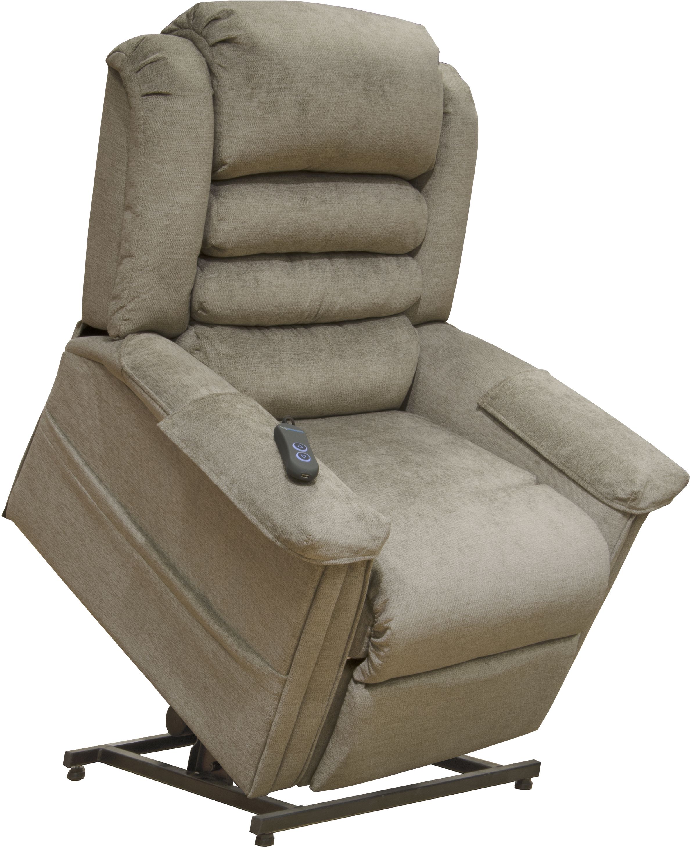 iAmerica Invincible Power Lift Full Lay-Out Chaise Recliner
