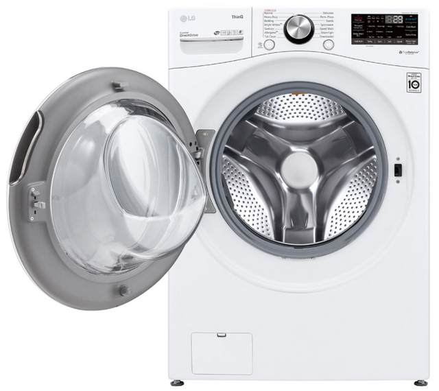 LG 5.0 Cu. Ft. White Front Load Washer-1
