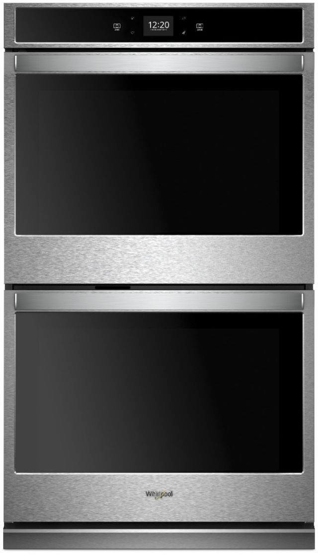 Whirlpool® 30" Stainless Steel Electric Built In Double Oven-0