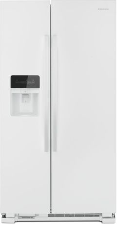 Réfrigérateur côte-à-côte de 33 po Amana® de 21.4 pi³ - Blanc